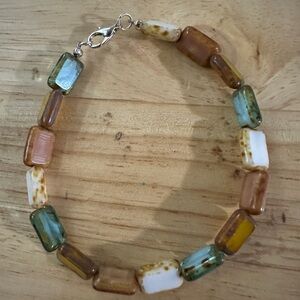 Czech Silk Beads Bracelet